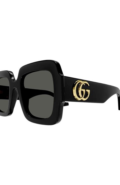 gucci sunglasses logo|gucci 50mm square sunglasses.